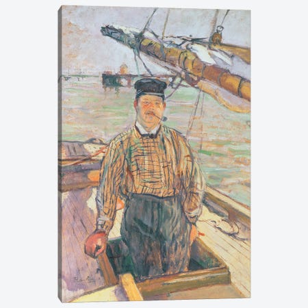 Emile Davoust, 1889 Canvas Print #BMN12298} by Henri de Toulouse-Lautrec Canvas Art Print