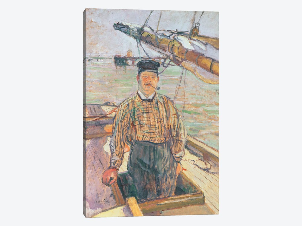 Emile Davoust, 1889 by Henri de Toulouse-Lautrec 1-piece Canvas Art