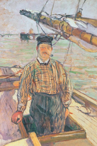 Grandpa Chic: Emile Davoust, 1889 by Henri de Toulouse-Lautrec