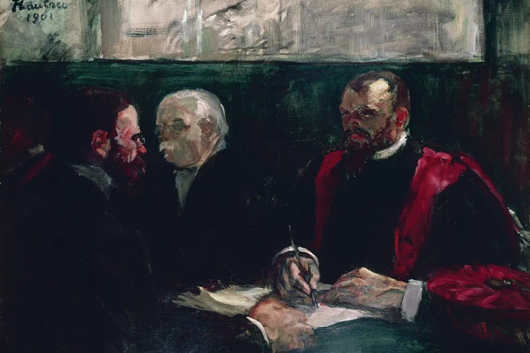 Examination At The Faculty Of Medicine, Paris, 1901