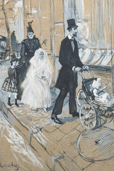 Henri de Toulouse-Lautrec: First Communion Day, 1888 by Henri de Toulouse-Lautrec