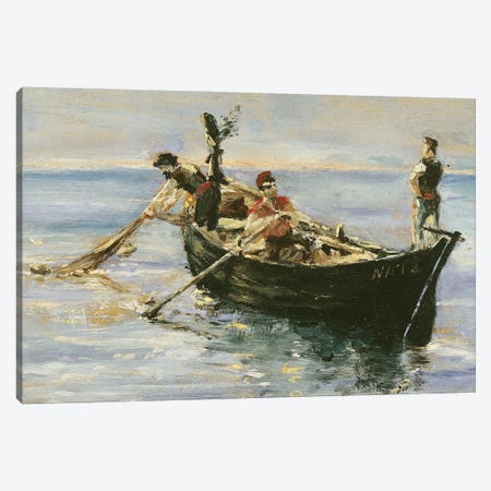 Fishing Boat, 1881 Canvas Print #BMN12308} by Henri de Toulouse-Lautrec Canvas Art Print