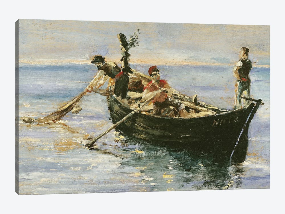 Fishing Boat, 1881 by Henri de Toulouse-Lautrec 1-piece Canvas Artwork