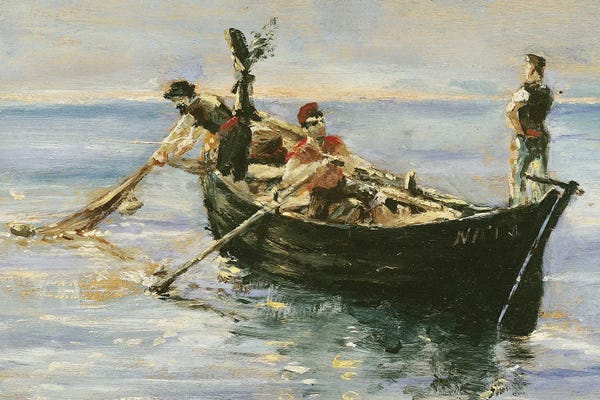 Henri de Toulouse-Lautrec: Fishing Boat, 1881 by Henri de Toulouse-Lautrec