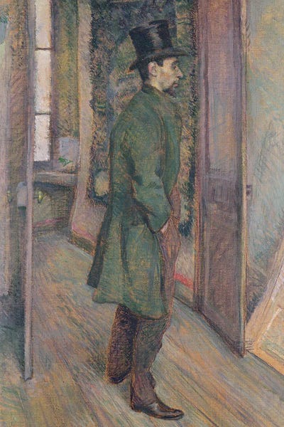 Henri de Toulouse-Lautrec: Francois Gauzy by Henri de Toulouse-Lautrec