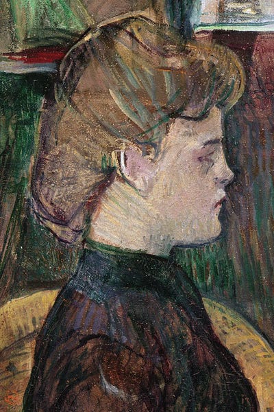 Henri de Toulouse-Lautrec: Hélène V. Juliette Vary, 1888 by Henri de Toulouse-Lautrec