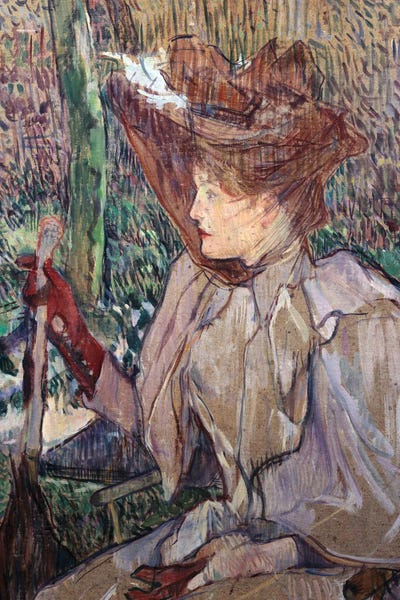 Henri de Toulouse-Lautrec: Honorine Platzer, 1891 by Henri de Toulouse-Lautrec