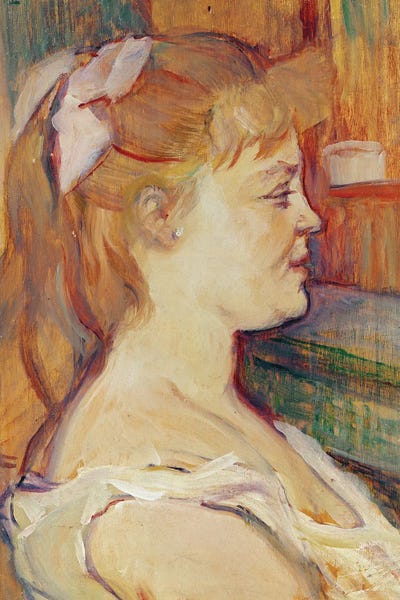 Housewife, 1894 by Henri de Toulouse-Lautrec canvas print