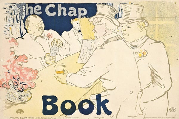Henri de Toulouse-Lautrec: Irish And American Bar, Rue Royale- Poster For 'The Chap Book', 1895 by Henri de Toulouse-Lautrec
