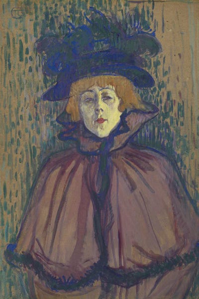 Henri de Toulouse-Lautrec: Jane Avril, 1891-92 by Henri de Toulouse-Lautrec