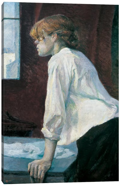La Blanchisseuse, 1886-87 Canvas Art Print