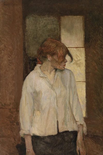 Henri de Toulouse-Lautrec: La Montrouge' Rosa La Rouge, 1886-87 by Henri de Toulouse-Lautrec