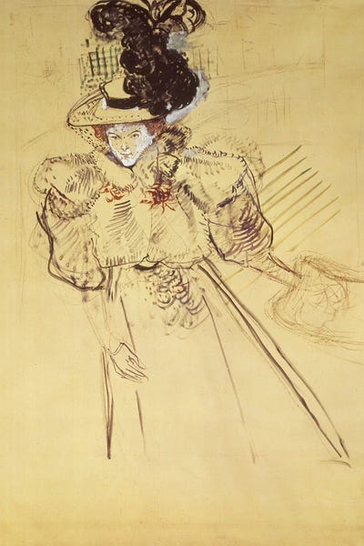 Henri de Toulouse-Lautrec: La Revue Blanche, 1895 by Henri de Toulouse-Lautrec