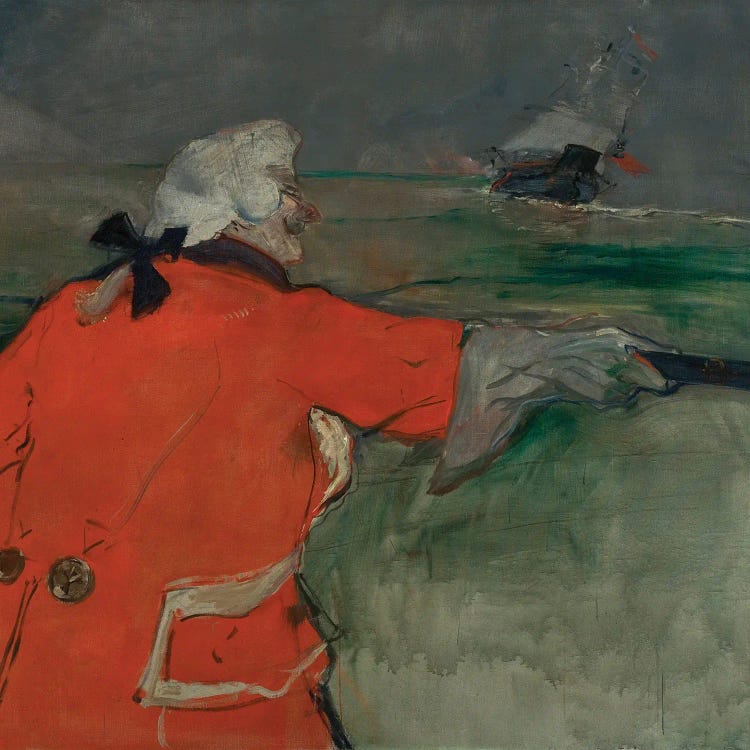 L'Amiral Viaud - The Admiral Viaud, Or Paul Viaud In An Admiral'S Costume, 1901