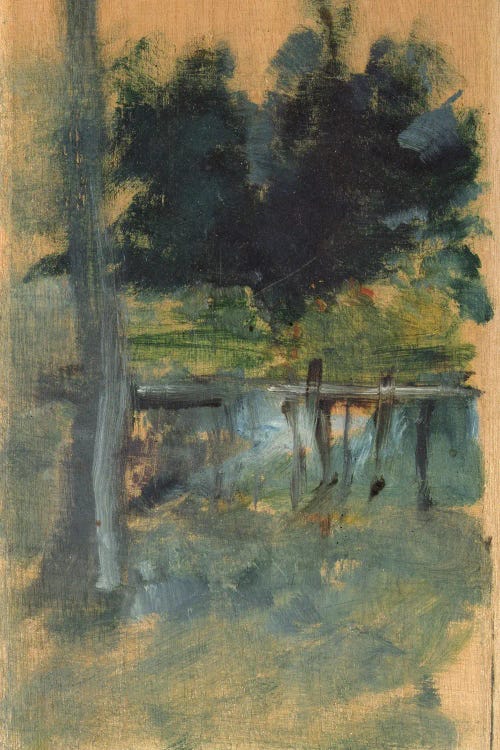 Landscape Sketch, 1885 by Henri de Toulouse-Lautrec wall art