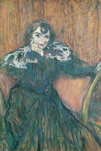 Henri de Toulouse-Lautrec: Madame Berthe Bady, 1897 by Henri de Toulouse-Lautrec