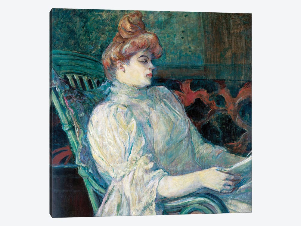 Madame Marthe X. In Bordeaux, 1900 by Henri de Toulouse-Lautrec 1-piece Art Print