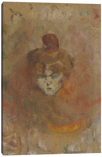 Madame Misia Natanson, 1898 Canvas Art Print - Henri de Toulouse Lautrec