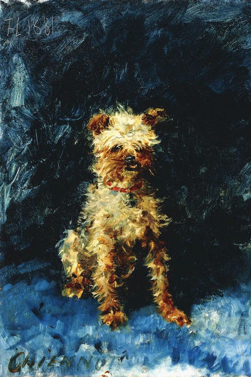Margot, 1881 by Henri de Toulouse-Lautrec wall art