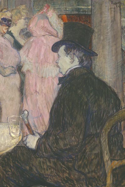 Henri de Toulouse-Lautrec: Maxime Dethomas, 1896 by Henri de Toulouse-Lautrec