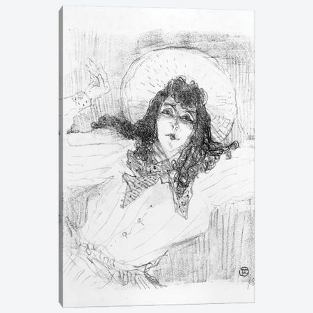 May Belfort, 1898 Canvas Print #BMN12393} by Henri de Toulouse-Lautrec Canvas Art