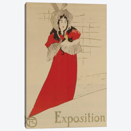 May Belfort, 1936 From 1895 Stone Canvas Print #BMN12394} by Henri de Toulouse-Lautrec Art Print