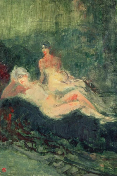 Messalina, 1900 by Henri de Toulouse-Lautrec canvas print