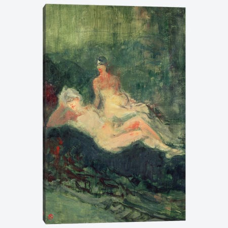 Messalina, 1900 Canvas Print #BMN12400} by Henri de Toulouse-Lautrec Canvas Wall Art