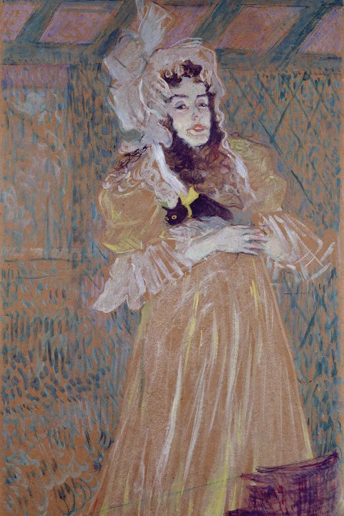 Miss May Belfort, 1895