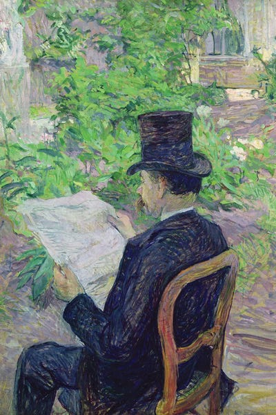 Henri de Toulouse-Lautrec: Monsieur Desire Dihau 1890 by Henri de Toulouse-Lautrec