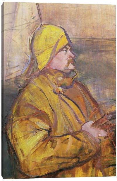 Monsieur Maurice Joyant, 1900 Canvas Art Print - Henri de Toulouse Lautrec