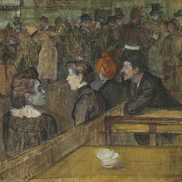 Henri de Toulouse-Lautrec: Moulin De La Galette, 1889 by Henri de Toulouse-Lautrec