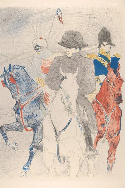 Napoleon, 1895 by Henri de Toulouse-Lautrec canvas print