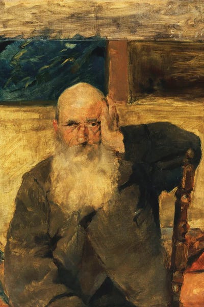 Old Man At Celyran; Vieillard A Celeyran, 1882 by Henri de Toulouse-Lautrec canvas print