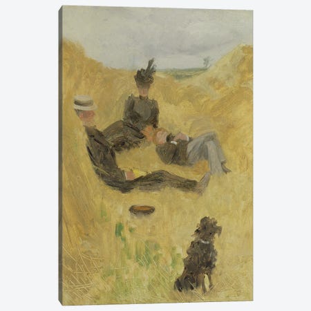 Picnic In The Country Canvas Print #BMN12432} by Henri de Toulouse-Lautrec Art Print
