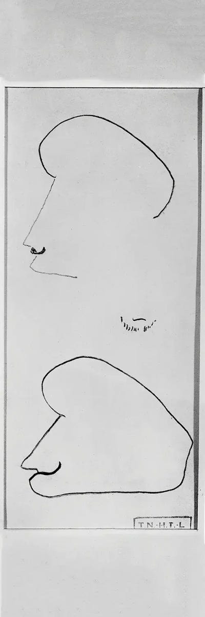 Pierre Louys 1895 by Henri de Toulouse-Lautrec canvas print