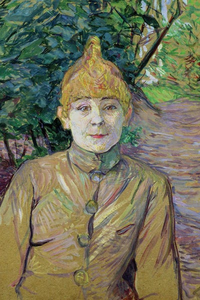 Portrait Of A Woman, Possibly The French Dancer Louise Weber Known As 'La Goulue'