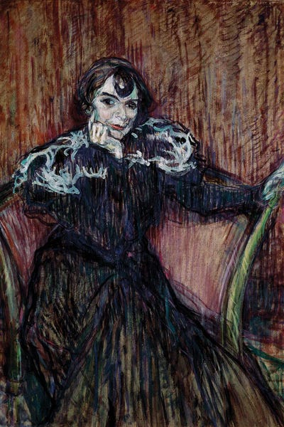 Portrait Of Actress Berthe Bady, 1897