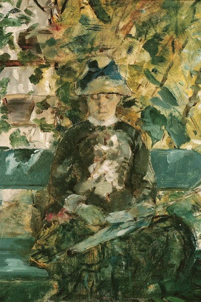 Portrait Of Adele Tapie De Celeyran 1882 by Henri de Toulouse-Lautrec canvas print