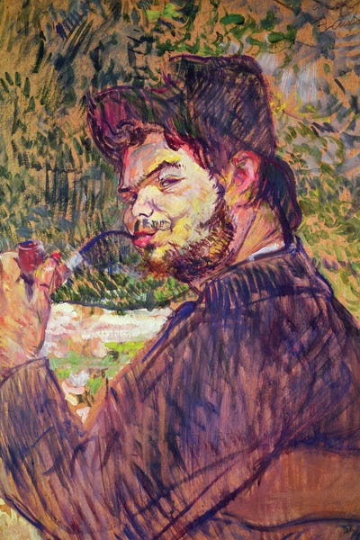 Henri de Toulouse-Lautrec: Portrait Of Cipa Godebski, 1896 by Henri de Toulouse-Lautrec