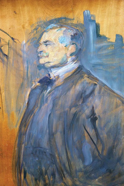 Henri de Toulouse-Lautrec: Portrait Of De M. Manzi by Henri de Toulouse-Lautrec