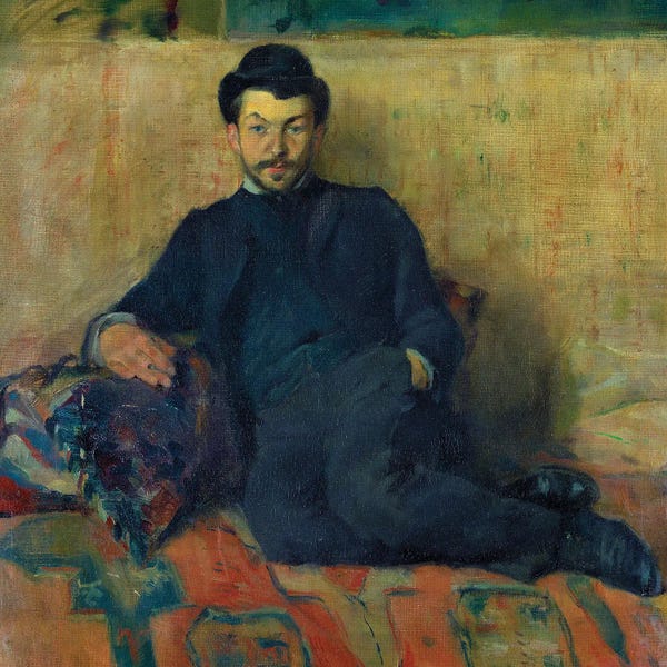 Henri de Toulouse-Lautrec: Portrait Of Gustave Lucien Dennery, 1883 by Henri de Toulouse-Lautrec