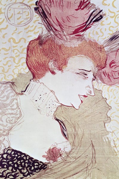 Henri de Toulouse-Lautrec: Portrait Of Marcelle Lendor, 1895 by Henri de Toulouse-Lautrec