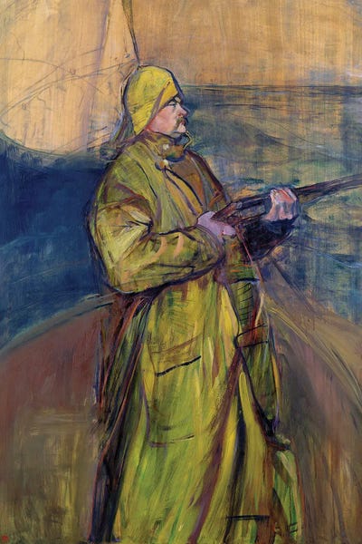Henri de Toulouse-Lautrec: Portrait Of Monsieur Maurice Joyant, 1900 by Henri de Toulouse-Lautrec