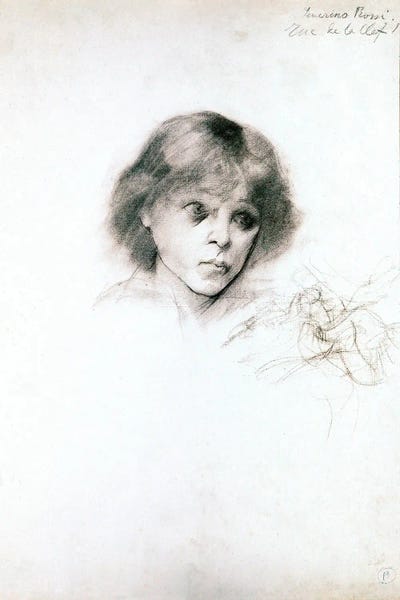 Henri de Toulouse-Lautrec: Portrait Of Severino Rossi. 1883 by Henri de Toulouse-Lautrec