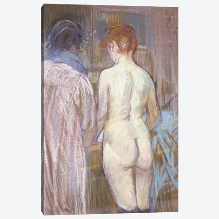 Prostitutes, C.1893-1895 Canvas Print #BMN12488} by Henri de Toulouse-Lautrec Canvas Art