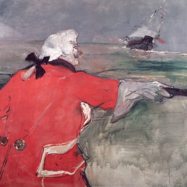 Henri de Toulouse-Lautrec: The Admiral Viaud, Or Paul Viaud In An Admiral'S Costume, 1901 by Henri de Toulouse-Lautrec