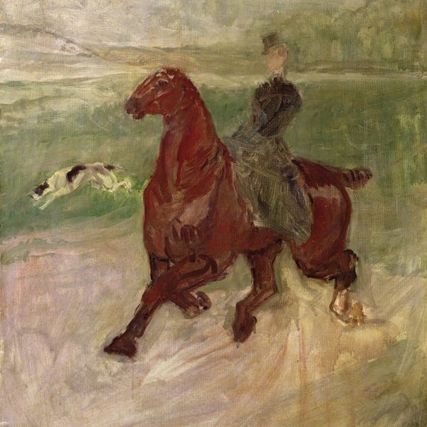 Henri de Toulouse-Lautrec: The Amazon, 1882 by Henri de Toulouse-Lautrec