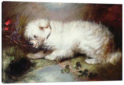 On the Watch, 1867 Canvas Art Print