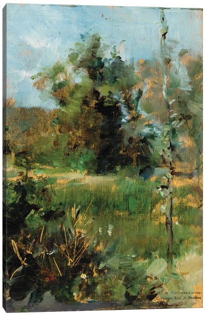 The Clearing Canvas Art Print - Henri de Toulouse Lautrec